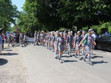 Harcerstwo podczas parady
